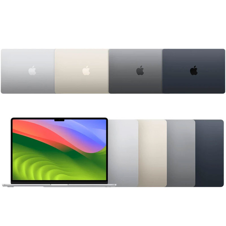 لپ تاپ 15.3 اینچی اپل مدل MacBook Air MW1L3 2025 LLA-M4-16GB Ram-256GB SSD