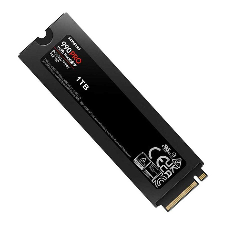 اس اس دی اینترنال PCIe Gen4 x4 سامسونگ مدل PRO 990 with Heatsink ظرفیت 1 ترابایت