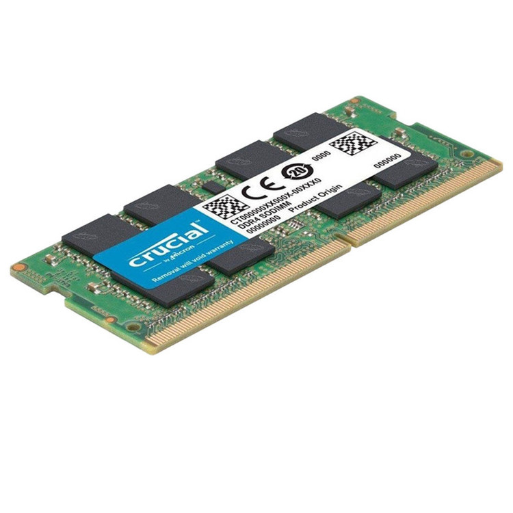 رم لپ تاپ DDR4 تک کاناله 3200 مگاهرتز CL22 کروشیال ظرفیت 32 گیگابایت