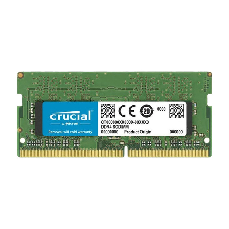 رم لپ تاپ DDR4 تک کاناله 3200 مگاهرتز CL22 کروشیال ظرفیت 32 گیگابایت