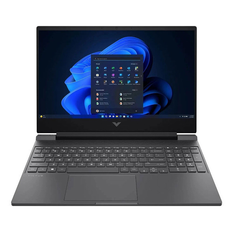 لپ تاپ 15.6 اینچی اچ پی مدل Victus 15 fb3093dx-R7 7445HS-RTX4050 6GB-16GB DDR5 5600MHz-512GB SSD-FHD 144Hz-W