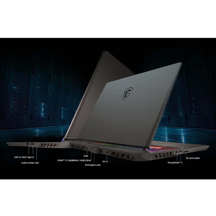 لپ تاپ 16 اینچی ام اس آی مدل Vector 16 HX AI A2XWIG-Core Ultra 9 275HX-RTX5080 16GB-16GB DDR5 5600MHz-1TB SSD-QHD 240Hz