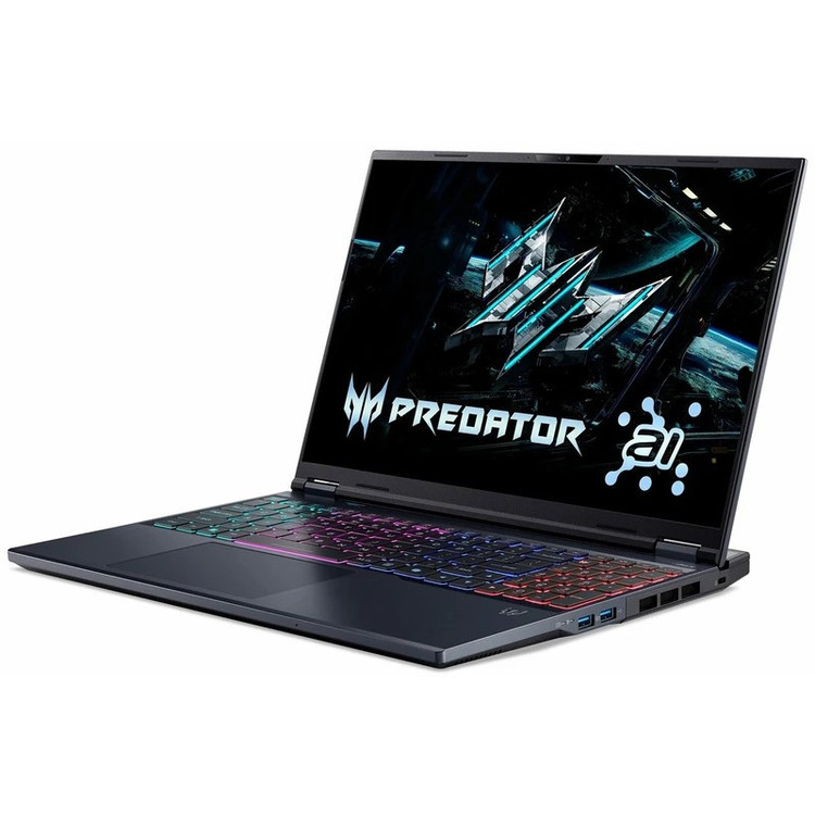 لپ تاپ 16 اینچی ایسر مدل Predator Helios Neo 16 AI PHN16-73-94ZR-Core Ultra 9 275HX-RTX5070 8GB-16GB DDR5 6400MHz-1TB SSD-QHD 240Hz