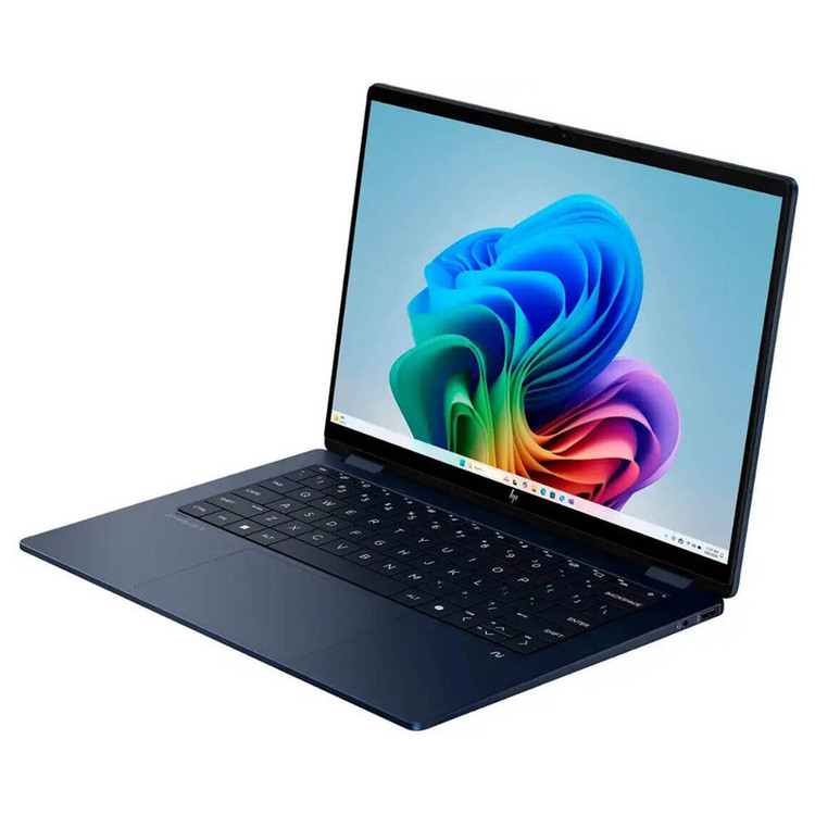 لپ تاپ 14 اینچی اچ پی مدل OmniBook X Flip 14-fm0023dx-Core Ultra 7 256V-16GB LPDDR5X 8533MHz-1TB SSD-Touch-Backlit-W