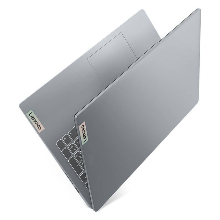 لپتاپ لنوو مدل IdeaPad Slim 3 15IRH8 با پردازنده Core i5-13420H، رم LPDDR5 8GB با فرکانس 4800MHz، حافظه SSD با ظرفیت 512GB، نمایشگر 15.6 اینچ TN با وضوح Full HD