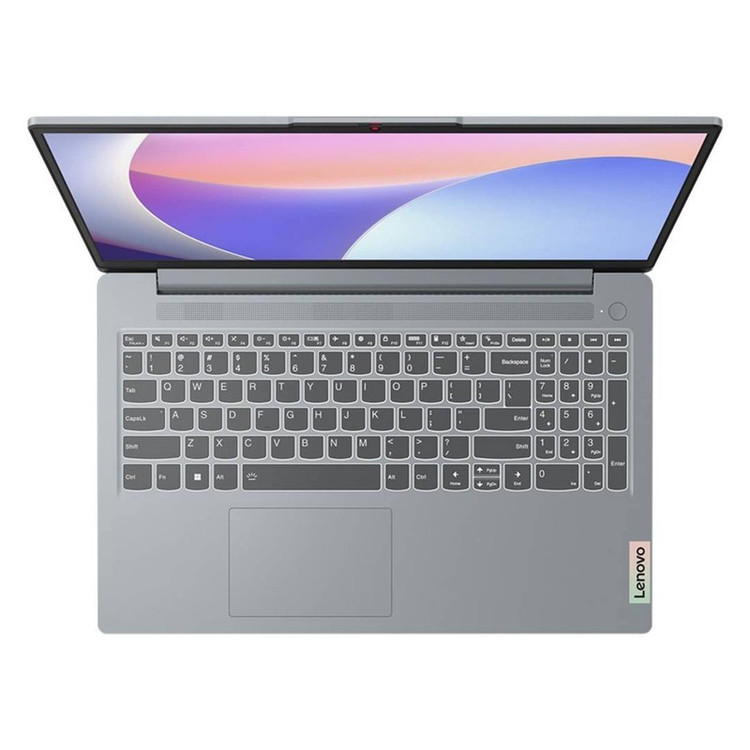 لپتاپ لنوو مدل IdeaPad Slim 3 15IRH8 با پردازنده Core i5-13420H، رم LPDDR5 8GB با فرکانس 4800MHz، حافظه SSD با ظرفیت 512GB، نمایشگر 15.6 اینچ TN با وضوح Full HD