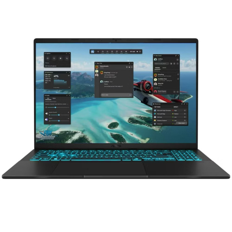 لپ تاپ ایسوس V3607VM | 16GB RAM | 512GB SSD | Core 7 240H | VGA RTX5060