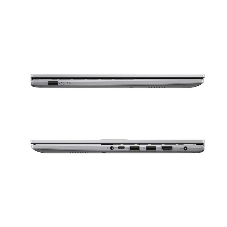 لپتاپ 15.6 اینچی ایسوس مدل ASUS Vivobook 15 A1504VA‑NJ539 با پردازنده Core i7‑1355U، رم 8GB DDR4، حافظه 512GB SSD، نمایشگر IPS، کیبورد با نور پسزمینه (Backlit) و حسگر اثر انگشت
