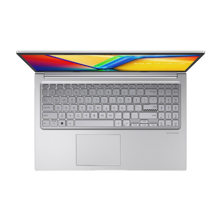 لپتاپ 15.6 اینچی ایسوس مدل ASUS Vivobook 15 A1504VA‑NJ539 با پردازنده Core i7‑1355U، رم 8GB DDR4، حافظه 512GB SSD، نمایشگر IPS، کیبورد با نور پسزمینه (Backlit) و حسگر اثر انگشت