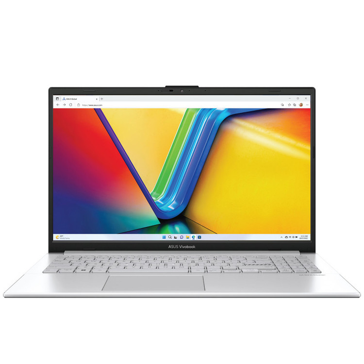 لپتاپ ایسوس مدل Vivobook E1504GA با پردازنده Core i3-N305، رم DDR4 4GB، حافظه SSD با ظرفیت 512GB، نمایشگر 15.6 اینچ IPS با وضوح Full HD