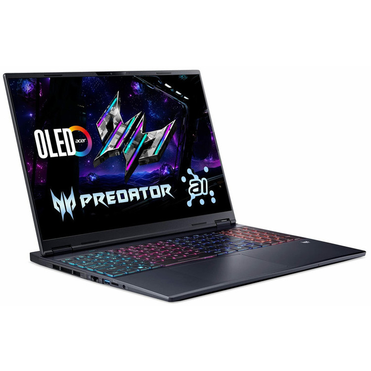 لپ تاپ 16 اینچی ایسر مدل Predator Helios Neo 16S AI PHN16S-71-98RF-Core Ultra 9 275HX-RTX5070Ti 12GB-32GB DDR5 6400MHz-1TB SSD-OLED QHD 240Hz-W