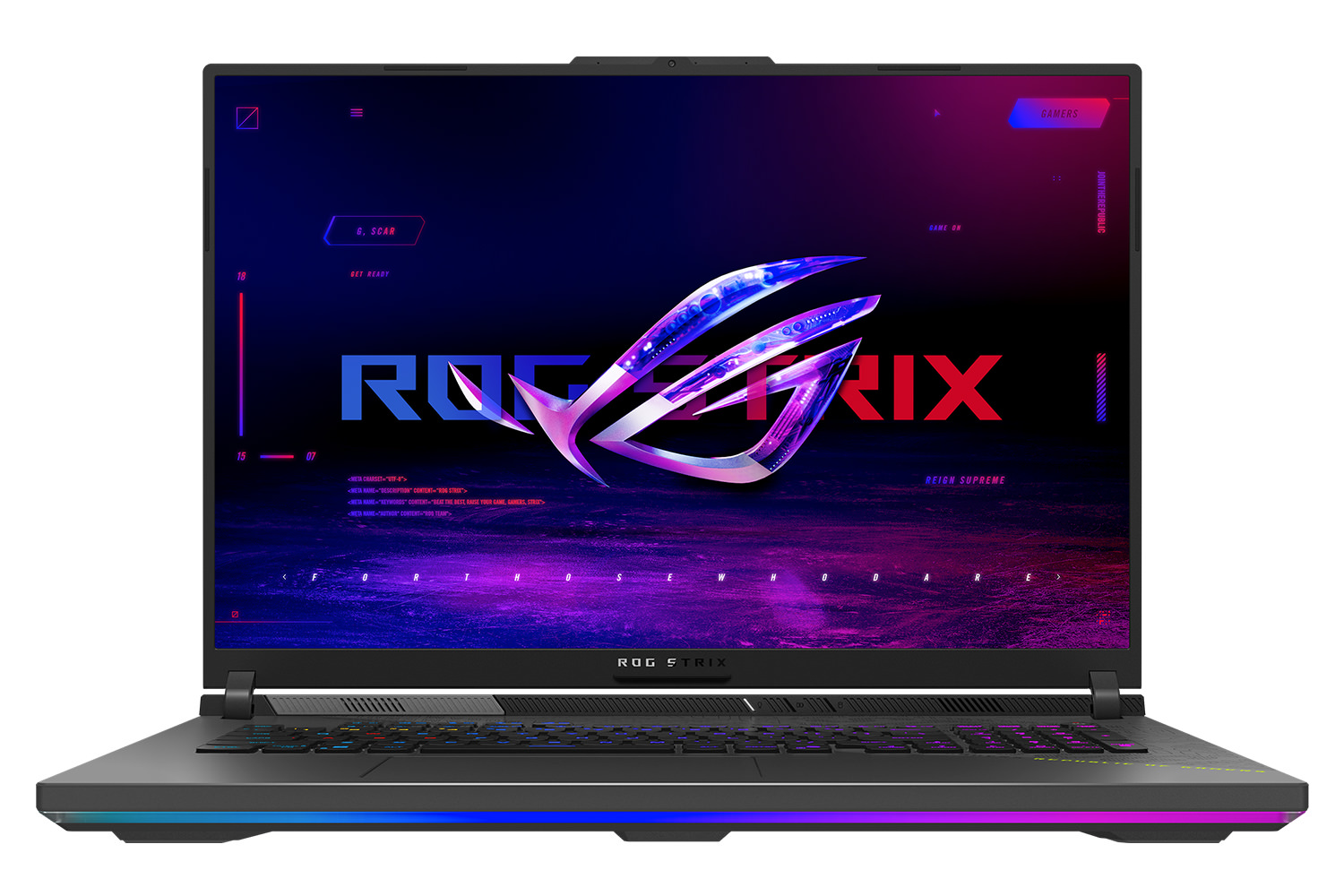 لپ تاپ گیمینگ 18 اینچی ایسوس مدل ROG Strix G814PH R9 8940HX 16GB 1TB SSD 8GB RTX5050 WUXGA 144Hz