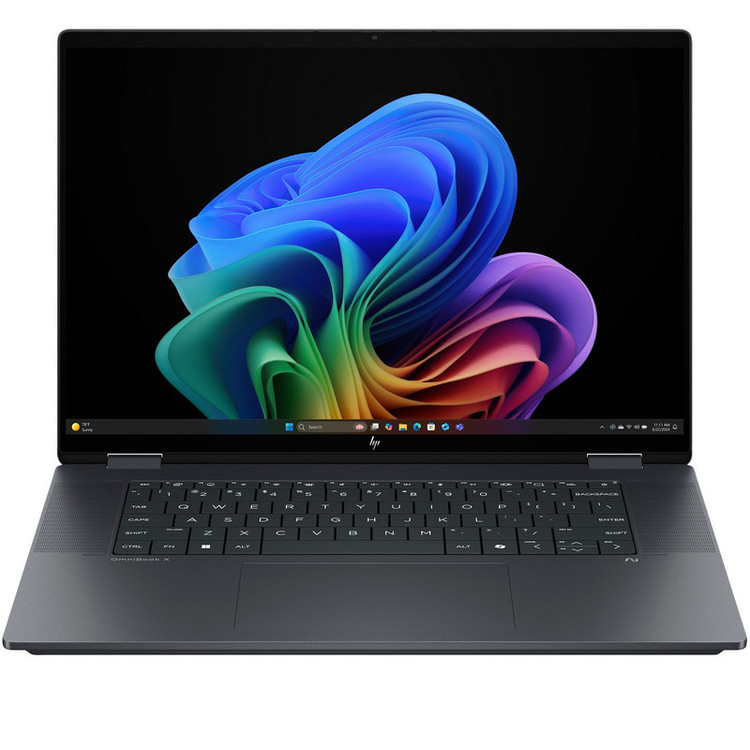 لپ تاپ 16 اینچی اچ پی مدل OmniBook X Flip 16-as0023dx-Core Ultra 7 256V-16GB LPDDR5X 8533MHz-1TB SSD-Touch-Backlit-W