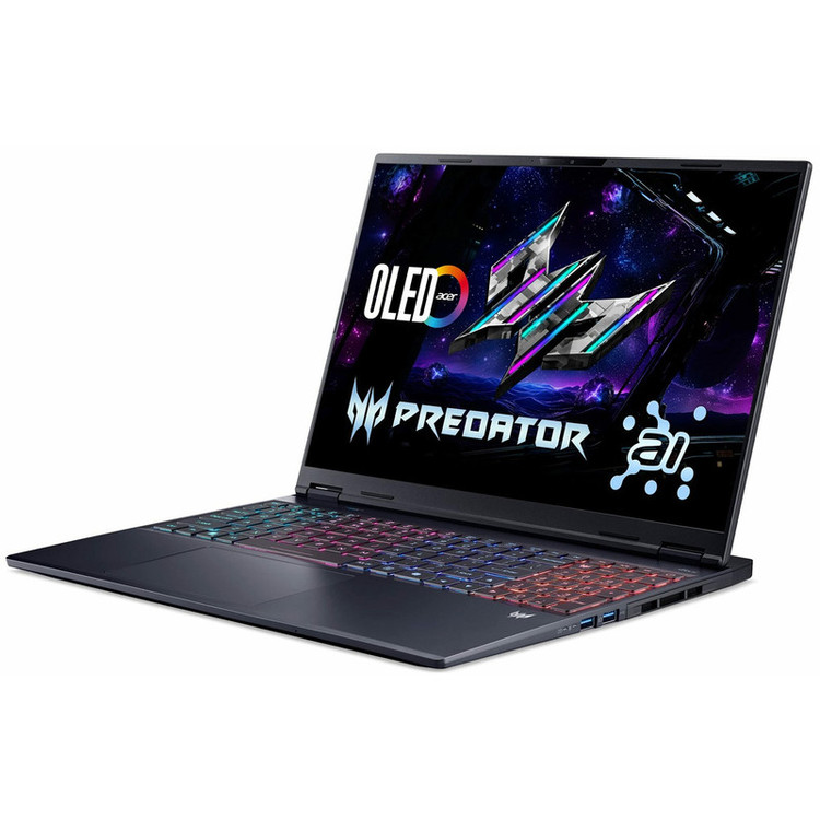 لپ تاپ 16 اینچی ایسر مدل Predator Helios Neo 16S AI PHN16S-71-98RF-Core Ultra 9 275HX-RTX5070Ti 12GB-64GB DDR5 6400MHz-2TB SSD-OLED QHD 240Hz-W