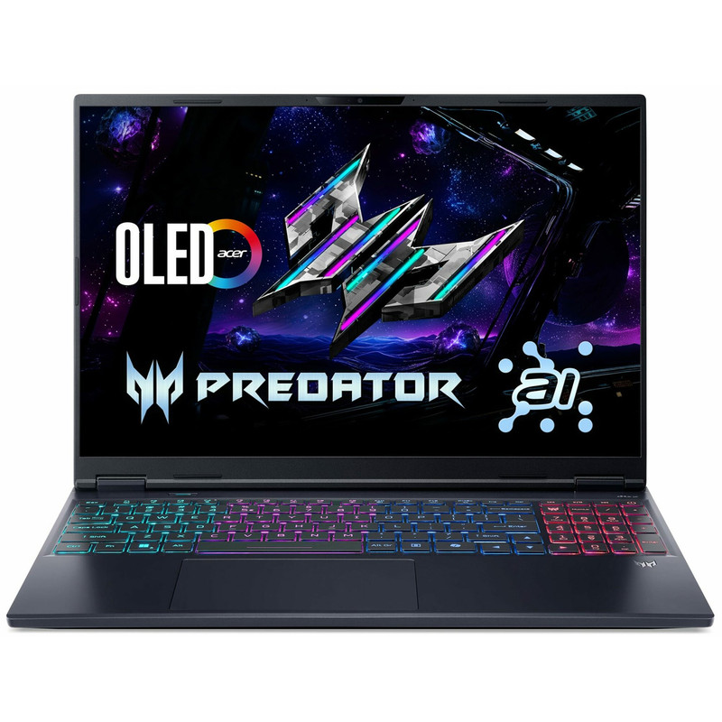 لپ تاپ 16 اینچی ایسر مدل Predator Helios Neo 16S AI PHN16S-71-98RF-Core Ultra 9 275HX-RTX5070Ti 12GB-64GB DDR5 6400MHz-2TB SSD-OLED QHD 240Hz-W