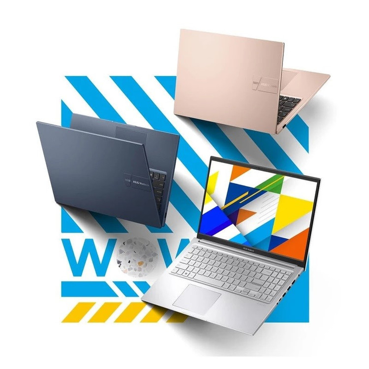 لپ تاپ 15.6 اینچی ایسوس مدل Vivobook 15 X1504VA-NJ2920-Core 5 120U-8GB DDR5 3200MHz-512GB SSD-TN