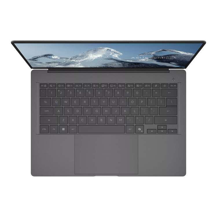 لپ تاپ 14 اینچی ایسوس مدل Zenbook A14 UX3407QA-Snapdragon X1-16GB LPDDR5X-512GB SSD-OLED-W