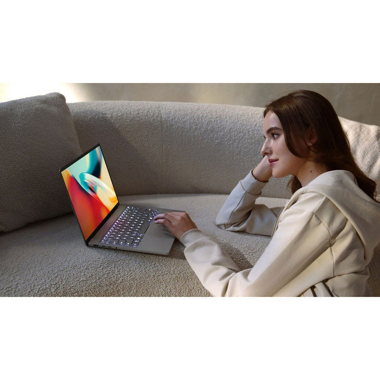 لپ تاپ 14 اینچی ایسوس مدل Zenbook A14 UX3407QA-Snapdragon X1-16GB LPDDR5X-512GB SSD-OLED-W