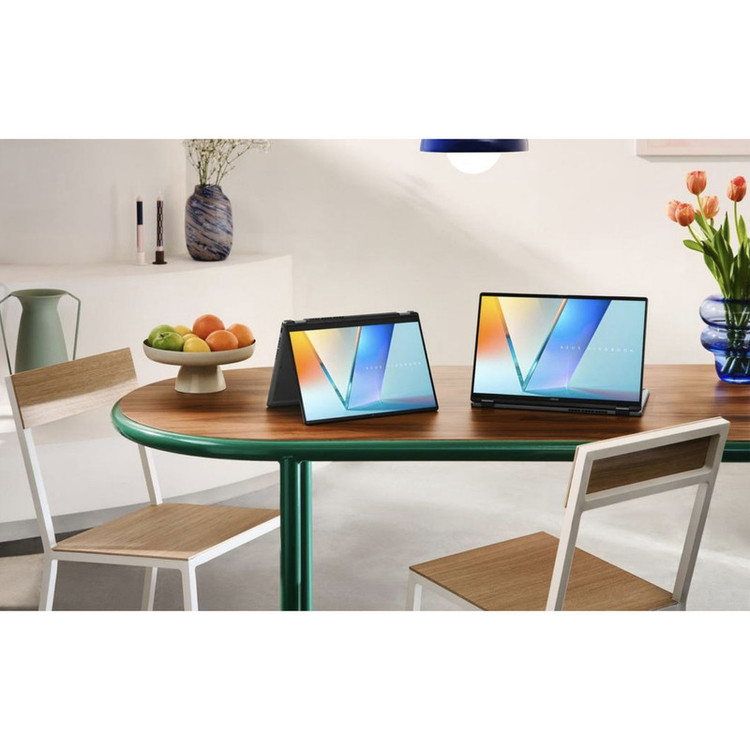 لپ تاپ 14 اینچی ایسوس مدل Vivobook 14 Flip TP3407SA-Core Ultra 7 256V-16GB LPDDR5X-1TB SSD-OLED-Backlit-Touch