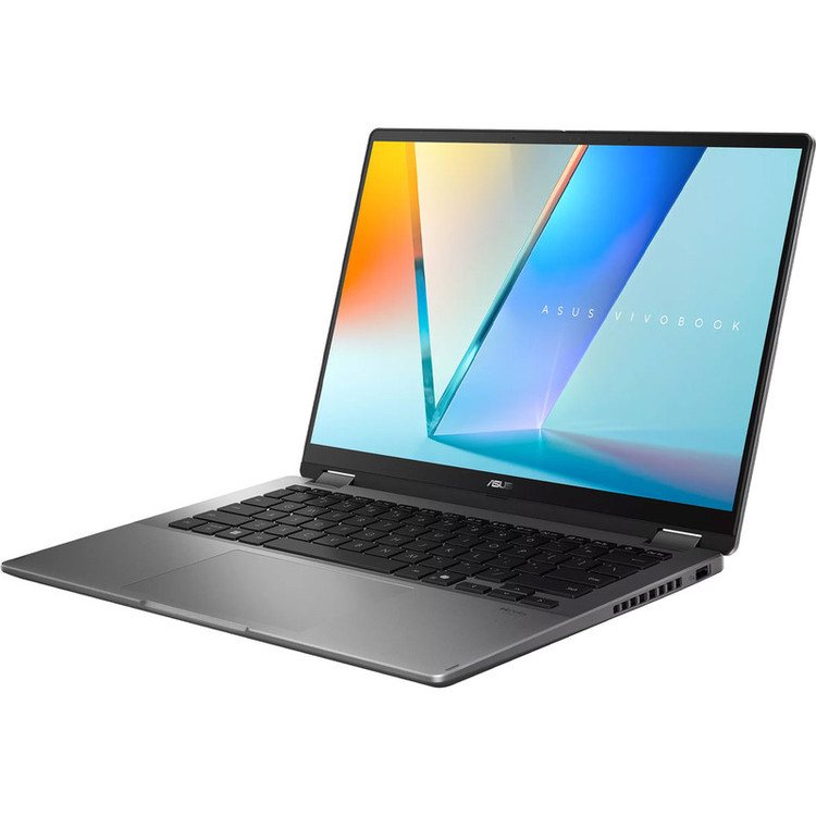 لپ تاپ 14 اینچی ایسوس مدل Vivobook 14 Flip TP3407SA-Core Ultra 7 256V-16GB LPDDR5X-1TB SSD-OLED-Backlit-Touch