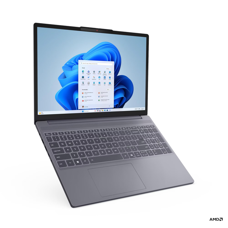 لپ تاپ ۱۵.۳ اینچی لنوو مدل IdeaPad Slim 3 15ARP10 - پردازنده Ryzen 7 170 / رم 16GB DDR5 / حافظه 512GB SSD / گرافیک Radeon 680M