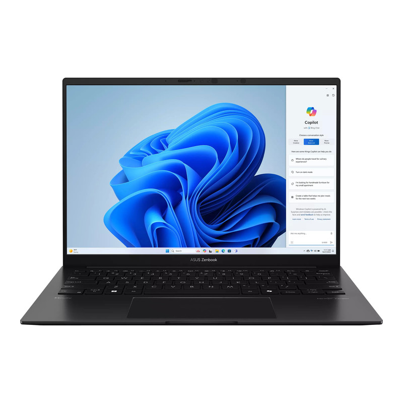 لپ‌تاپ 14 اینچی ایسوس مدل Zenbook 14 OLED UM3406GA-Ryzen Ai 7 445-16GB LPDDR5X-1TB SSD-Touch-W