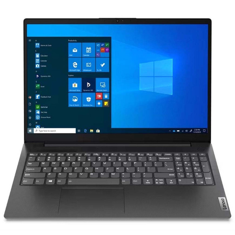 لپتاپ لنوو مدل V15 G2 IJL با پردازنده Celeron N4500، رم DDR4 8GB با فرکانس 2933MHz، حافظه SSD با ظرفیت 256GB، نمایشگر 15.6 اینچ TN با وضوح Full HD
