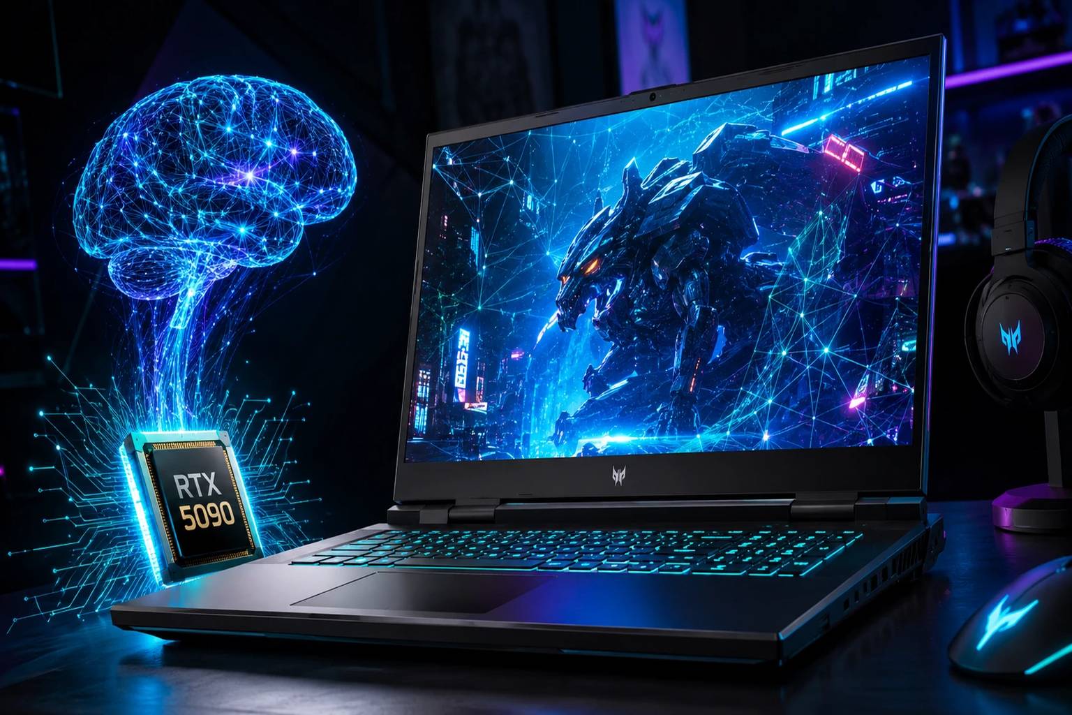 ✔ بررسی تخصصی Predator Helios Neo 16 (هیولای هوش مصنوعی با قلب RTX 5090)