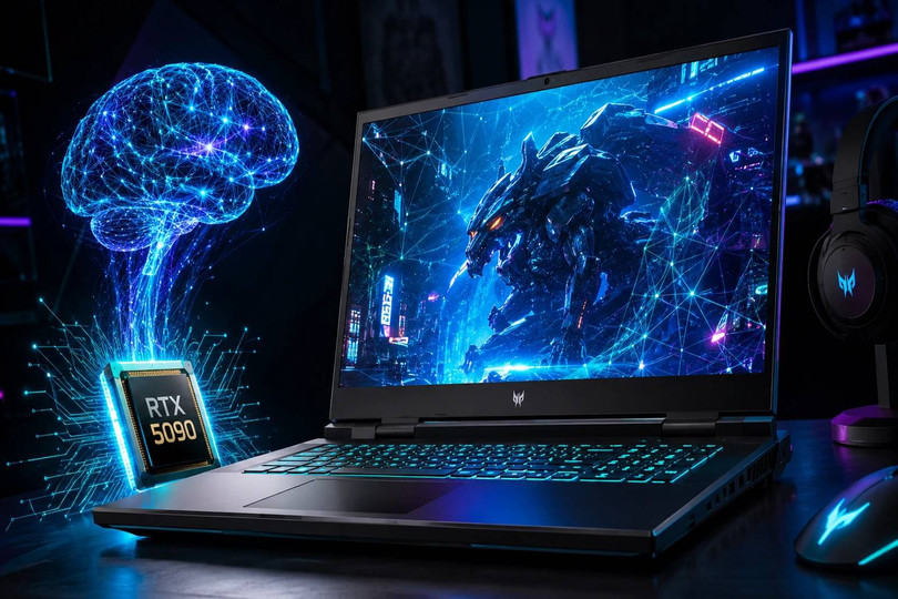 ✔ بررسی تخصصی Predator Helios Neo 16 (هیولای هوش مصنوعی با قلب RTX 5090)